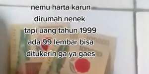 Viral Si Cewek Temukan Uang Langka di Rumah Sang Nenek, Jumlahnya Fantastis