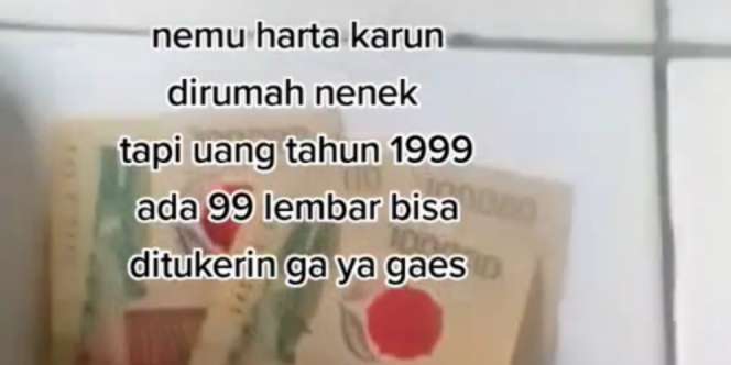 Viral Si Cewek Temukan Uang Langka di Rumah Sang Nenek, Jumlahnya Fantastis