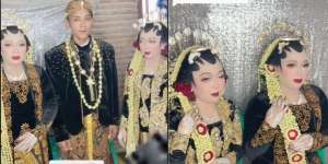 Tradisi Unik di Pati, Pengantin Pria Dikira Menikahi 2 Wanita Sekaligus