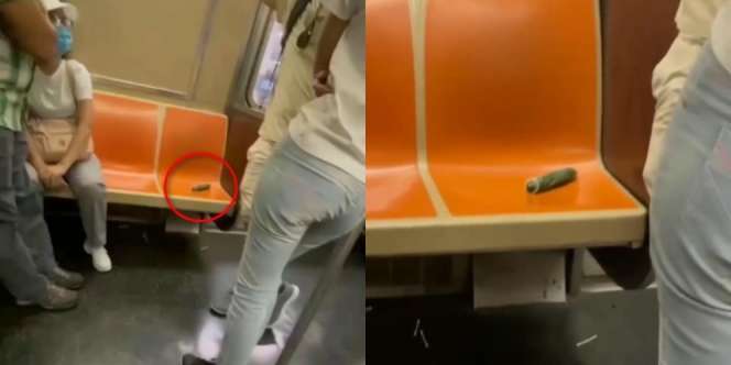 Heboh Benda 'Keramat' Ketinggalan di Gerbong KRL, Tak Ada yang Berani Sentuh, Netizen: 'Gunanya Apaan Dah'