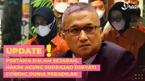 Pertama dalam Sejarah, Hakim Agung Sudrajad Dimyati Kena OTT KPK