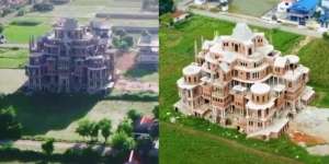 Viral! Penampakan Rumah Mewah dan Megah Bak Istana Raja, Terbuat dari Ribuan Batu Bata dan Punya Ratusan Pintu serta Jendela 