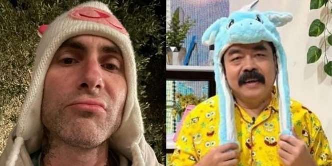 Potret Adu Gaya Adam Levine VS Adam Suseno 
