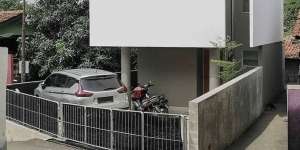 Efisien dan Modern, Desain Rumah di Gang Kawasan Ciputat