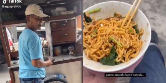 Gegara Sepatu, Tukang Mi Ayam Ini Dikira Intel Polisi