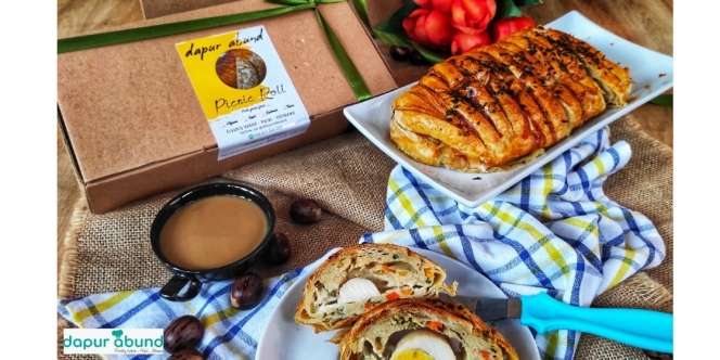 Utamakan Kehalalan, Dapur Abund Sajikan Picnic Roll dan Menu Andalan Lain yang Menggugah Selera