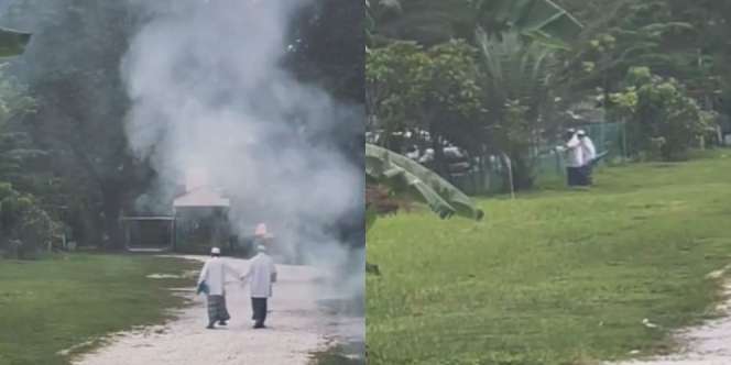 Persahabatan Sampai Senja, Kakek Setia Antar Jemput Sahabat yang Tuna Netra ke Masjid