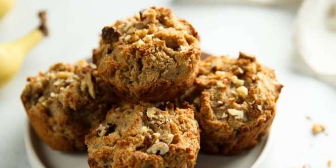 Buat Muffin Nikmat Rendah Kalori Hanya Pakai Tiga Bahan