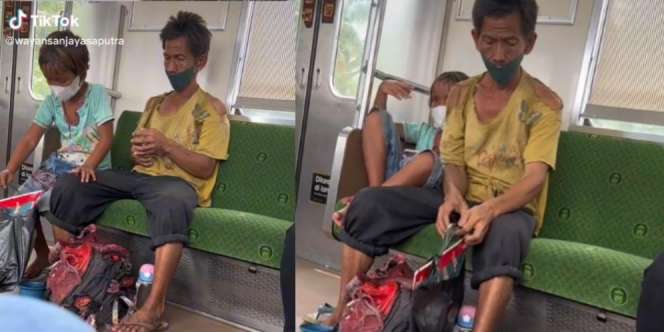 Masih Mengeluh Hidup Selalu Susah? Lihat Kondisi Bapak Tua dan Putrinya Ini, Bikin Netizen Menangis Iba