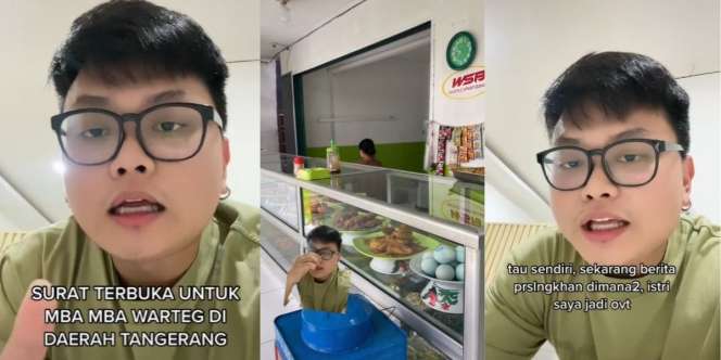 Curhatan Kocak Suami Dikira Selingkuh Gegara Jam Dinding di Warteg Telat, Warganet: Soalnya Inisial Masnya R