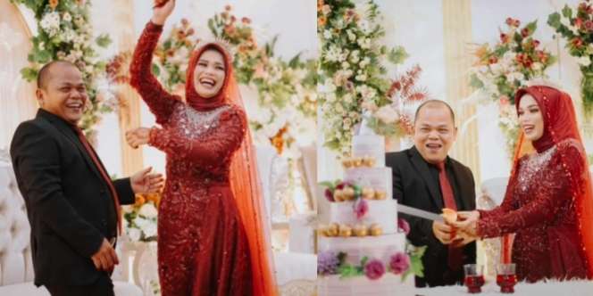 Viral, Pernikahan Pasangan Beda Usia Jauh di Sumatera Utara, Awalnya Dikira Bapak dan Anak Perempuannya