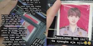 Kocak, Gegara Bawa Foto Member BTS Berseragam Polisi, Wanita Ini Lolos dari Tilang