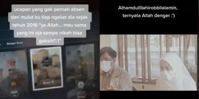 Viral Kisah Nyata Teman Tapi Menikah, Bermula dari Curi Pandang