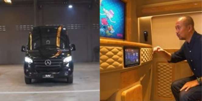 Potret Mobil Mewah Mercedez Benz Disulap jadi Jet Pribadi