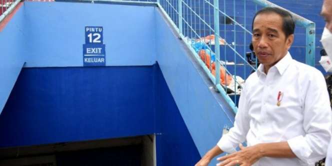 Jokowi Tinjau Stadion Kanjuruhan Usai Tragedi Tewasnya 131 Orang, Temukan Fakta Mengejutkan Ini