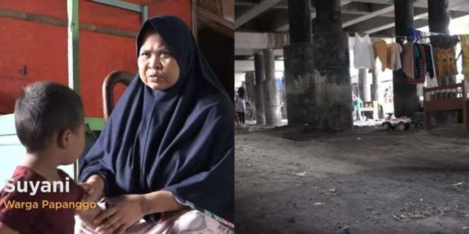 Nestapa Satu Keluarga Rela Tinggal di Kolong Jembatan Tol Gegara Tak Bisa Bayar Kontarakan