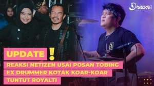 Heboh Posan Tobing Ex Drummer Kotak Koar-koar Tuntut Royalti