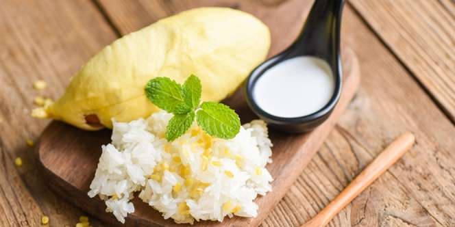 Jarang Dijumpai, Durian Sticky Rice di Jakarta Ini Kelezatannya Begitu Paripurna