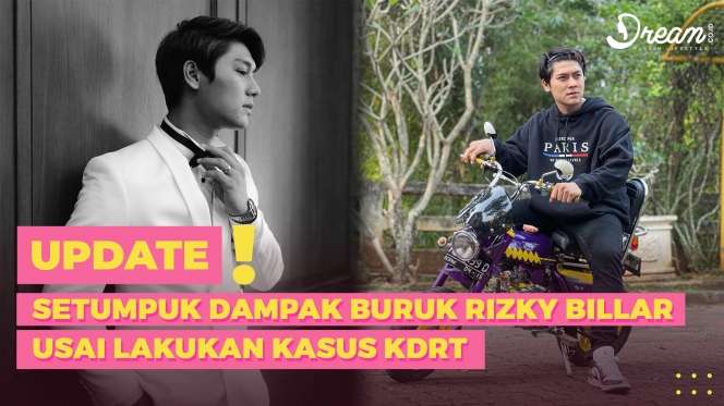 Setumpuk Dampak Buruk Rizky Billar usai Lakukan Kasus KDRT