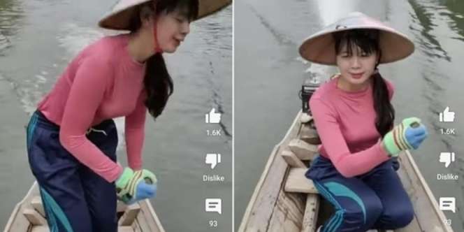 Potret 5 Gadis Dayak yang Cantiknya Bak Bidadari, Profesinya Penarik Perahu Hingga Kuli Bangunan!
