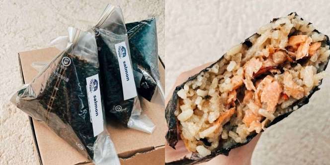 Praktis Dijadikan Bekal, Onigiri di Jakarta Ini Dibuat dari Bahan-Bahan Premium