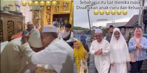 Momen Haru Pernikahan Kakek Nenek yang Rujuk Usai Cerai 16 Tahun