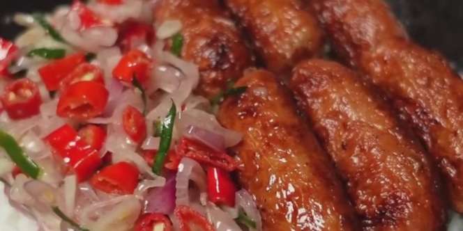 Nasi Sosis Sambal Matah, Menu Mantap untuk Anak Kos