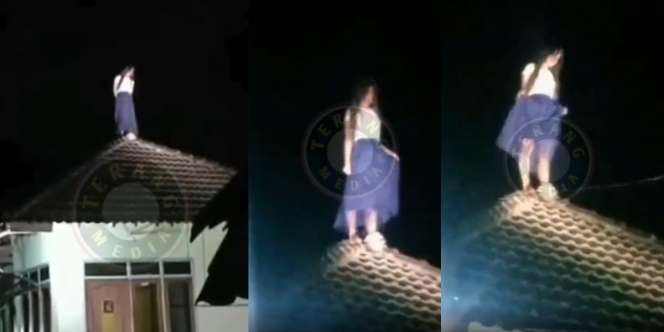 Geger Wanita dari Bawean Diduga Kesurupan, 'Terbang' dan Hinggap di Puncak Genteng Rumah Warga Saat Maghrib