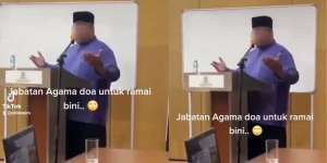Viral Video Pemimpin Doa Minta Dimudahkan Tambah Istri Lagi