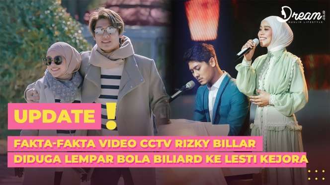 Fakta-fakta Video CCTV Rizky Billar Lempar Bola Biliar ke Lesti Kejora