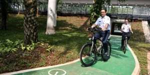 Wajah Baru Taman Semanggi yang Ditata Anies Baswedan 