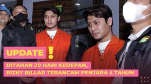 Ditahan 20 Hari ke Depan, Rizky Billar Terancam Penjara 5 Tahun