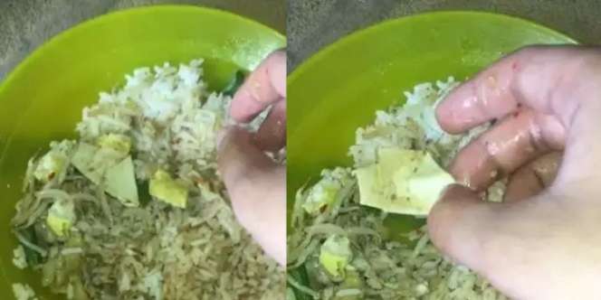 Terlanjur Senang Dapat Kulit Tahu Saat Makan Menu Favorit di Warteg, Pas Dikunyah Kok Keras, Ternyata Koyo
