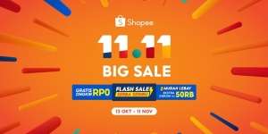 Temani Perjalanan Menuju Momen Pergantian Tahun dengan Shopee 11.11 Big Sale 2022