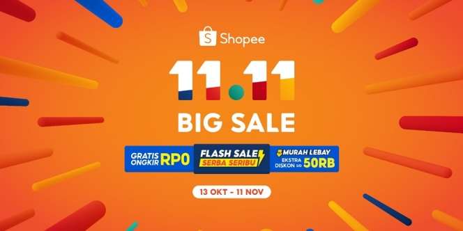 Temani Perjalanan Menuju Momen Pergantian Tahun dengan Shopee 11.11 Big Sale 2022