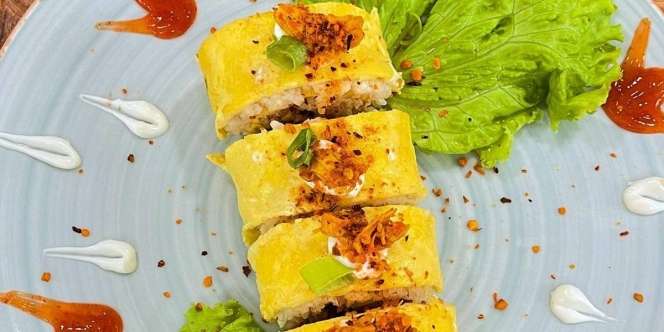 Nasi Gulung Ayam Rica ala Putri Habibie, Praktis untuk Bekal