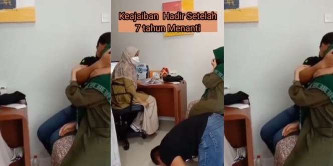 Tangisan Haru Pasutri Akhirnya Bisa Punya Anak Setelah 7 Tahun Menanti dan 90 Kali dapat Testpack Negatif, Langsung Sujud Syukur
