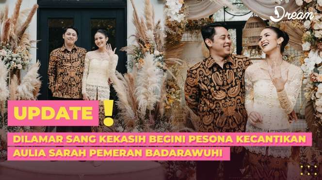 Pesona Kecantikan Aulia Sarah Pemeran Badarawuhi yang Baru Dilamar Kekasih