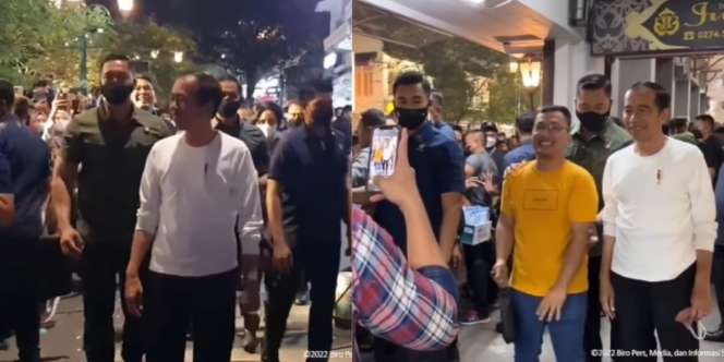 Jokowi Malam Mingguan di Malioboro, Pengamen sampai Nenek Penjual Jamu Dapat `Salam Tempel`