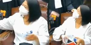 Viral Video Putri Candrawathi Bercanda dan Genit kepada Pengacara Saat Sidang