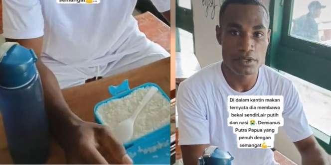Perjuangan Pemuda Asal Papua Jadi Casis TNI, Bekal Makan Siang hanya Nasi dan Air Putih