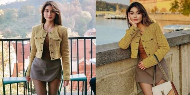 10 Potret Debi Sagita Liburan Keliling Eropa, Parasnya Bak Barbie Hidup Jadi Sorotan!