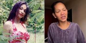 11 Transformasi Bunda Corla 'Ratu Jreng' yang Viral, Dulu Artis Seksi Kini Pegawai Restoran Ayam Goreng!