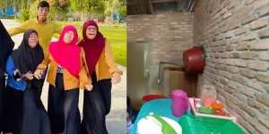 10 Potret Rumah Surya Manurung `Pengidap Sindrom Langka`, Sederhana, Atap Seng Dinding Batu Bata!