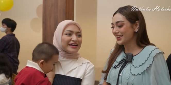 Celine Evangelista Larang Nathalie Holscher Cari Pasangan Seperti Marshel Widianto: `Jangan Deh, Tiap Minggu ke Dokter`
