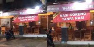 Jualan Nasi Goreng Tanpa Nasi Bikin Heboh