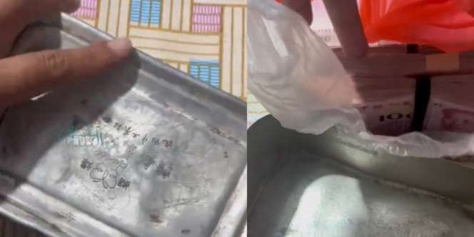 Ayah Beri Warisan Kotak Makan, Anak Syok Lihat Isinya Rp64 Juta
