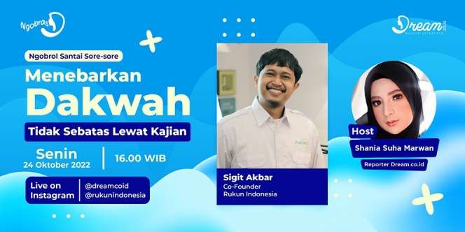 NGOBRAS: Cerita di Balik Perjalanan Dakwah Rukun Indonesia, Konten Muslim Bergaya Kekinian Buat Gen Z