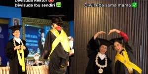 Ketika Rektor UGM Mewisuda Putrinya Sendiri, S2 Kedokteran Lulus Cumlaude dengan IPK 4