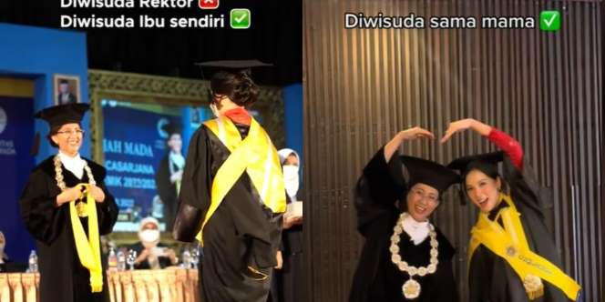 Ketika Rektor UGM Mewisuda Putrinya Sendiri, S2 Kedokteran Lulus Cumlaude dengan IPK 4